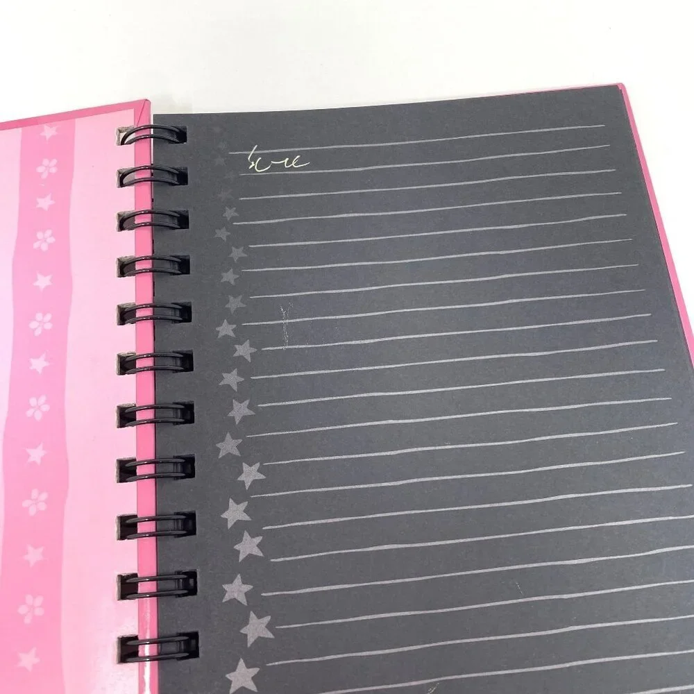 Cedco Publishing She's Charmed And Dangerous Friends Journal Black Lined Spiral